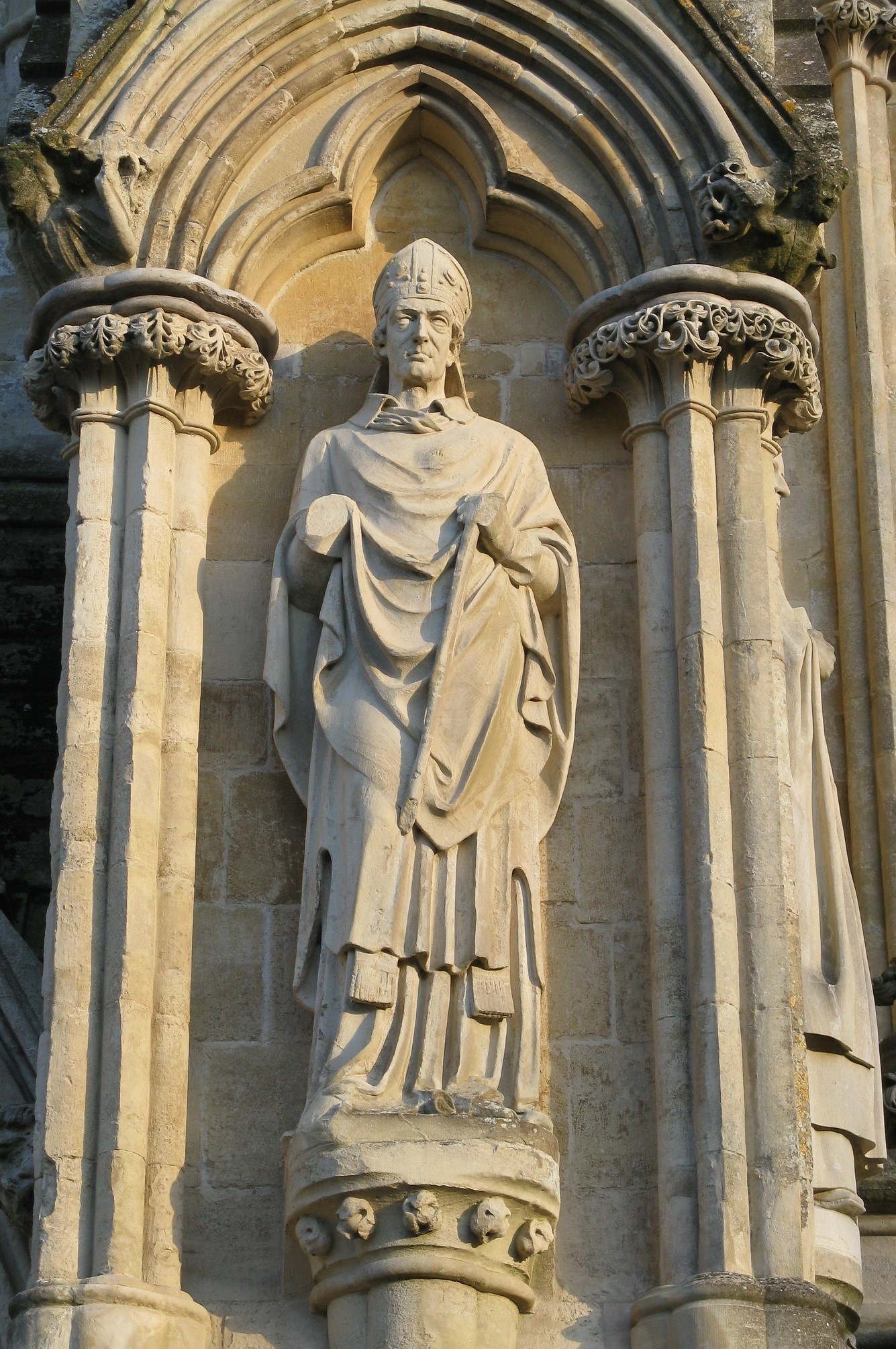 Salisbury Cathedral: west front (Wiltshire)